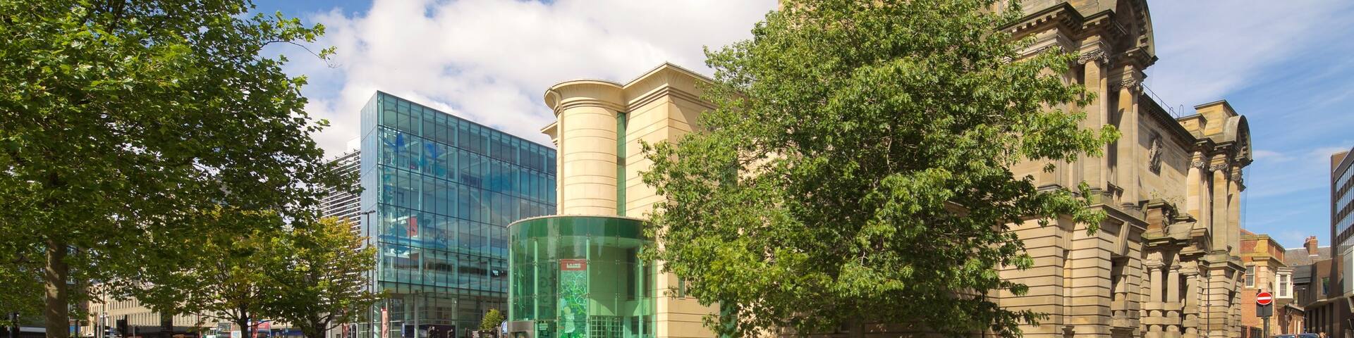 Laing Art Gallery Materials featuring a city, heritage architecture and street scenes