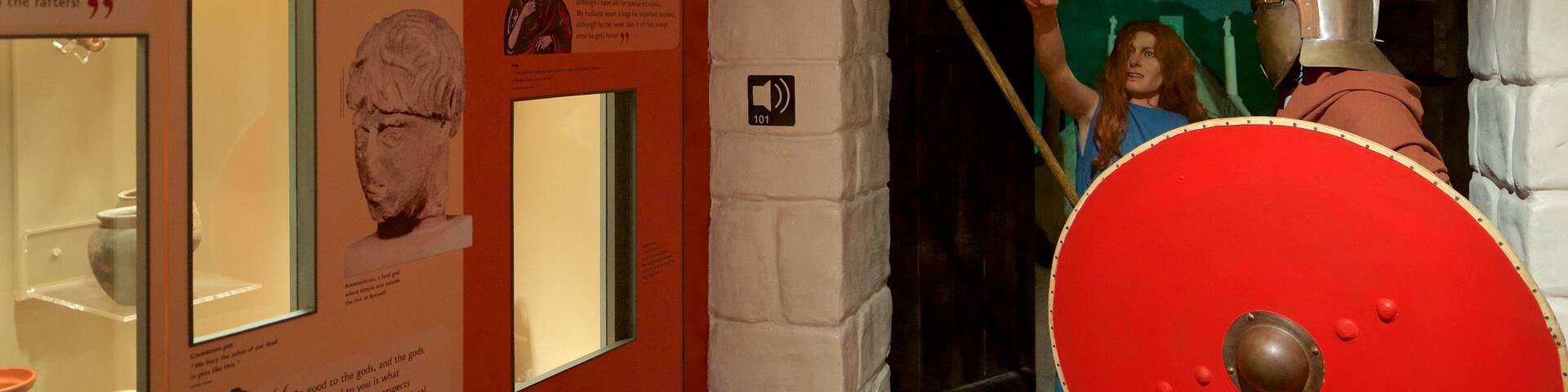 Newcastle-upon-Tyne Discovery Museum which includes interior views