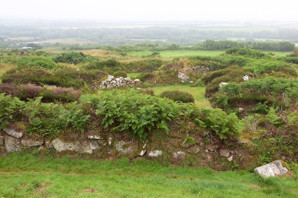 Chysauster Ancient Village featuring tranquil scenes