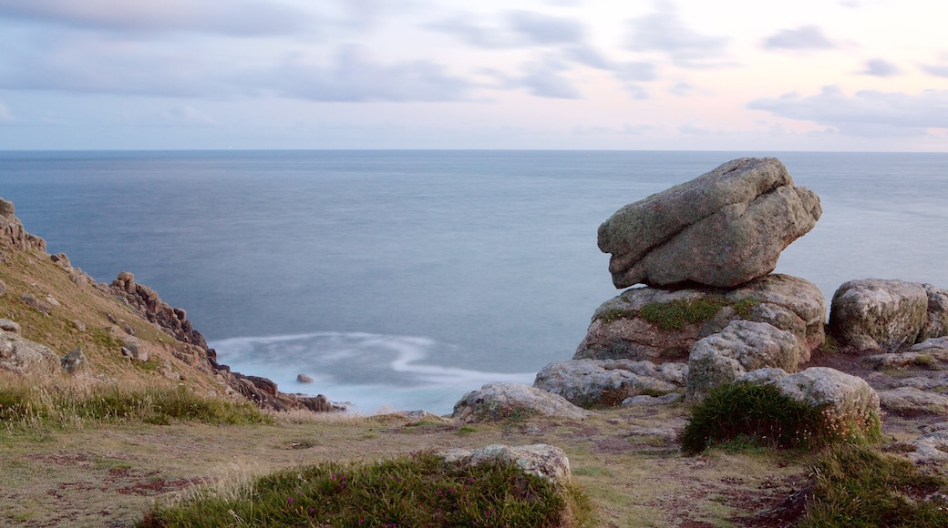 Land\'s End featuring rugged coastline