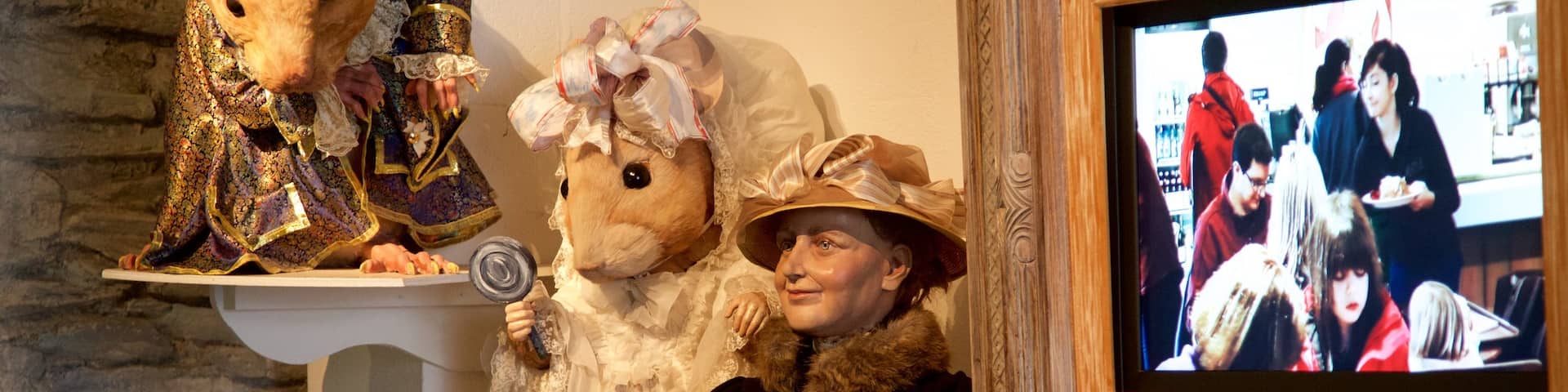 World of Beatrix Potter showing interior views