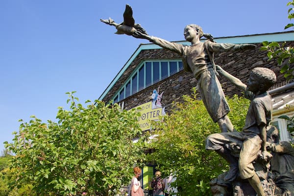 World of Beatrix Potter featuring a statue or sculpture
