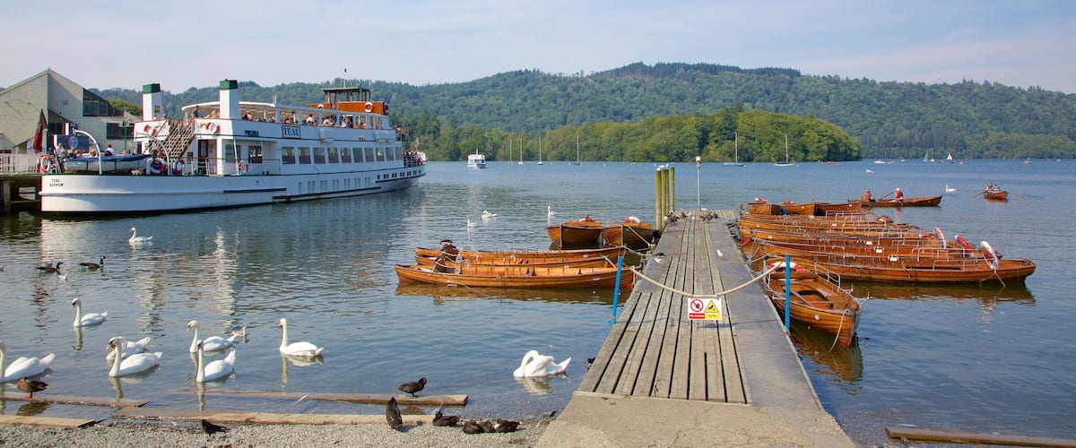 Bowness-on-Windermere ซึ่งรวมถึง ทะเลสาบหรือแอ่งน้ำ, พายเรือคายัคหรือเรือแคนู และ ชีวิตนก