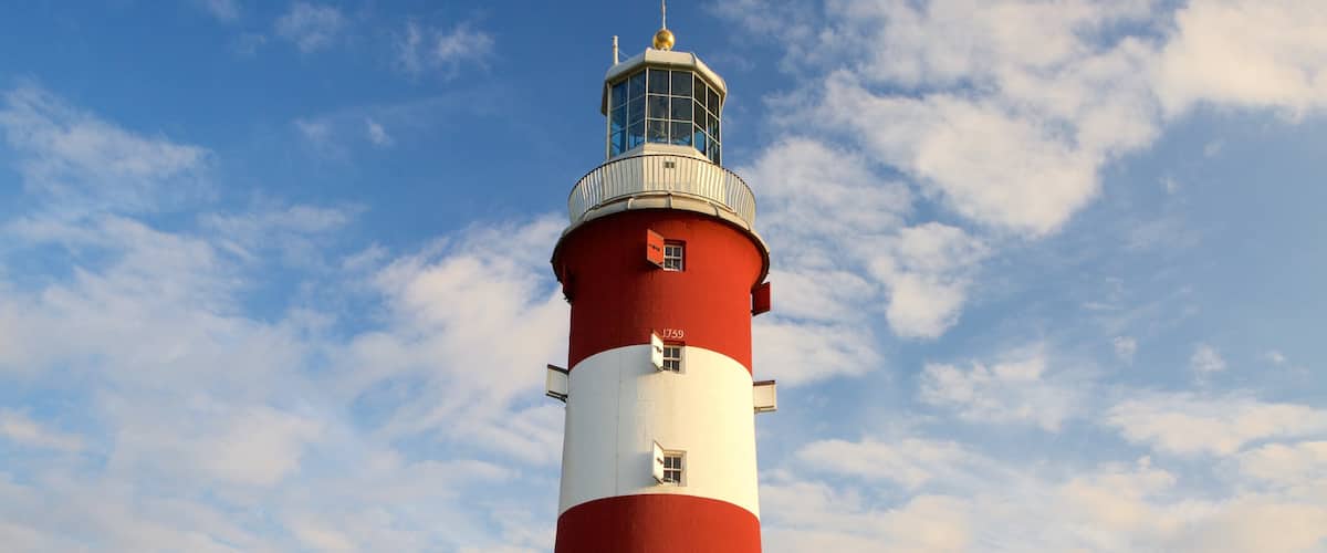 Smeatons Tower showing a lighthouse