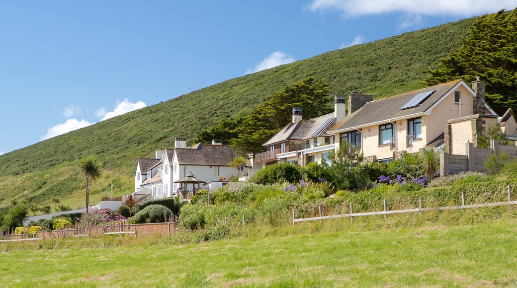 Saunton mettant en vedette scènes tranquilles et maison