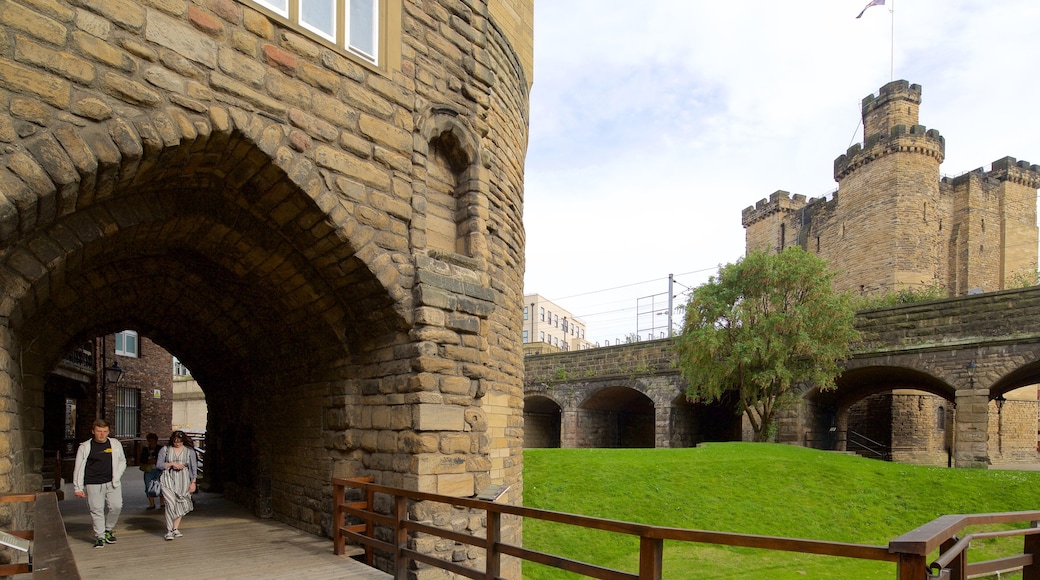 Castle Keep featuring a castle as well as a couple