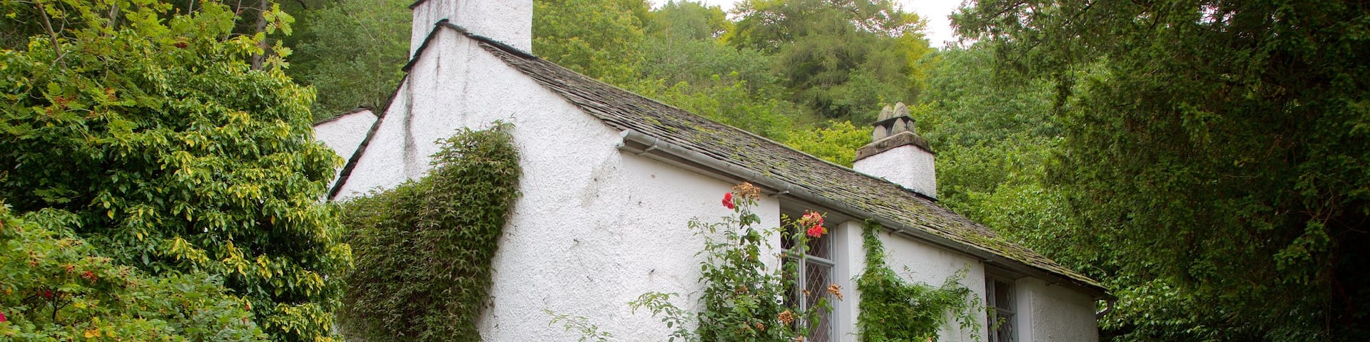 Dove Cottage which includes a garden, a house and heritage elements