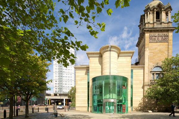 Laing Art Gallery Materials mit einem moderne Architektur