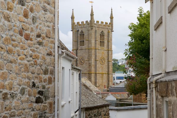 St. Ives mit einem Palast oder Schloss