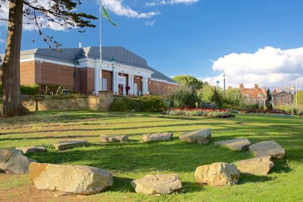 Whitby das einen Garten