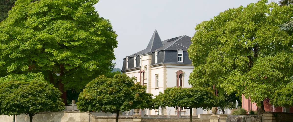 Diekirch which includes a garden and heritage architecture