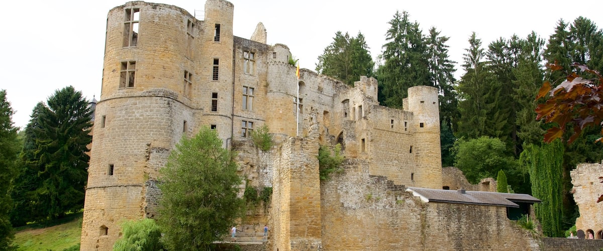 Luxemburgo que incluye elementos del patrimonio, patrimonio de arquitectura y castillo o palacio