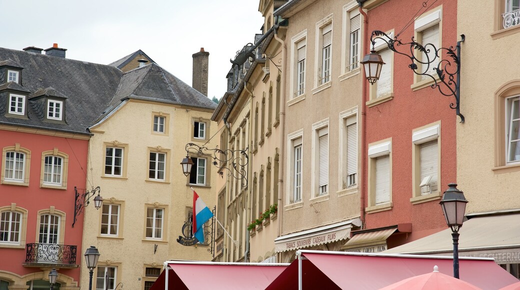 Echternach which includes heritage architecture