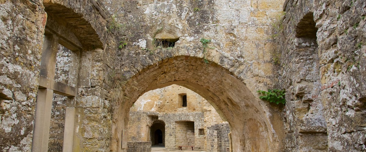 Luxemburgo mostrando arquitetura de patrimônio, um pequeno castelo ou palácio e elementos de patrimônio
