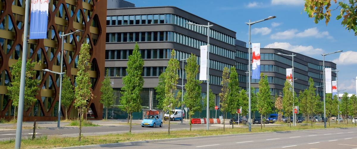 Luxembourg featuring modern architecture