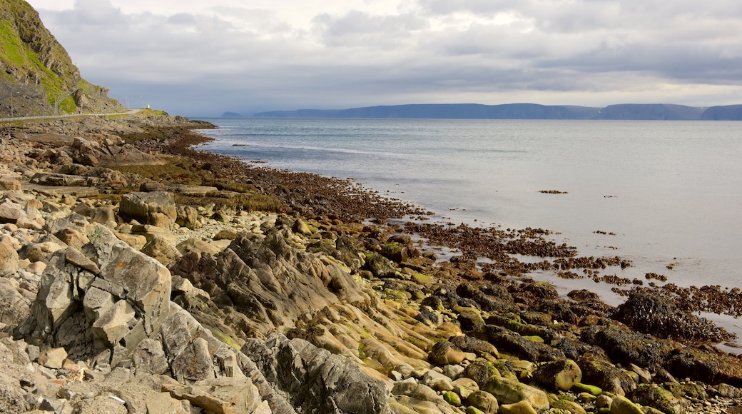 Honningsvag featuring rugged coastline