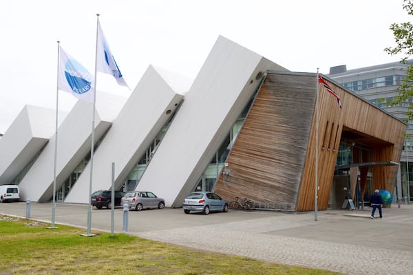 Polaria showing modern architecture