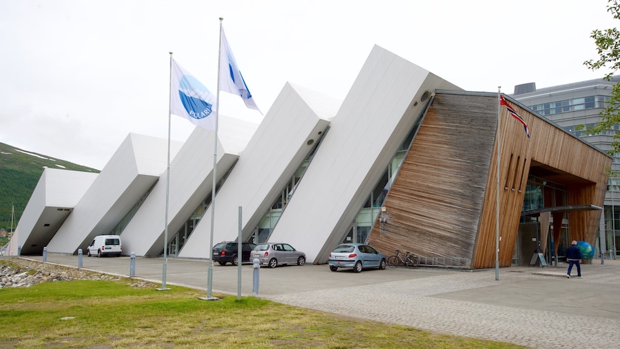 Polaria featuring modern architecture