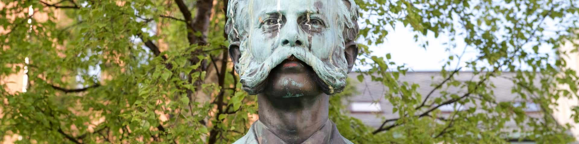 Tromso Cathedral which includes a monument