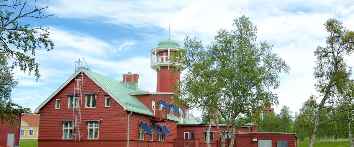 Kiruna qui includes maison
