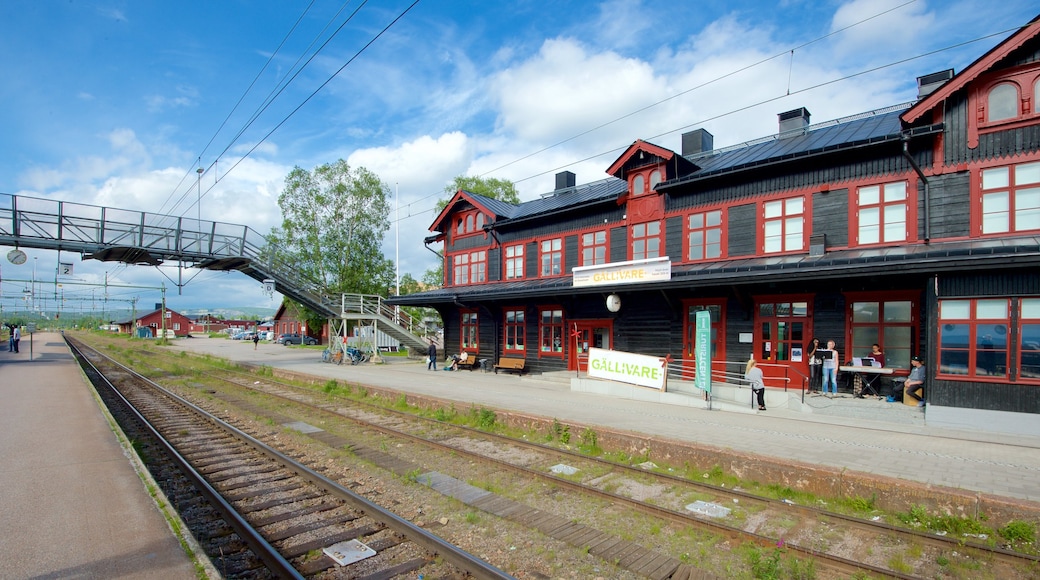 Gallivare which includes railway items