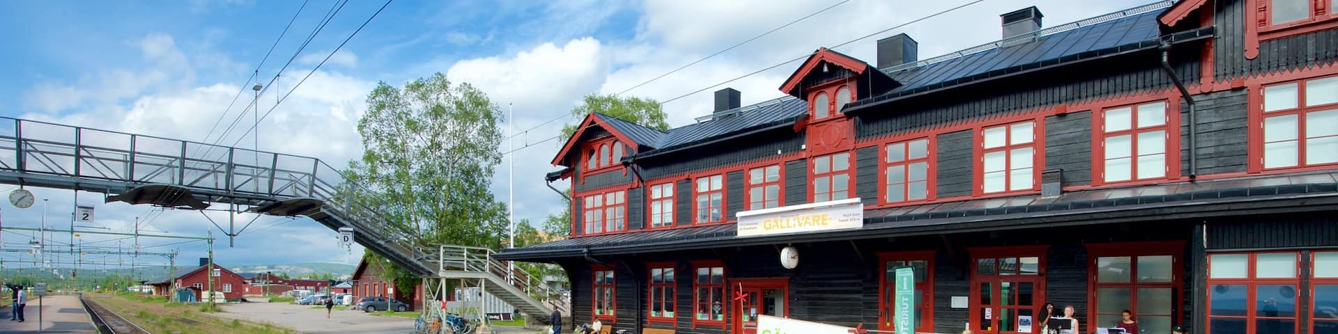 Gallivare which includes railway items