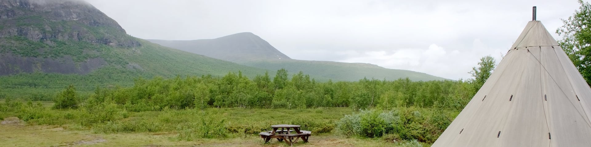 Kebnekaise featuring camping