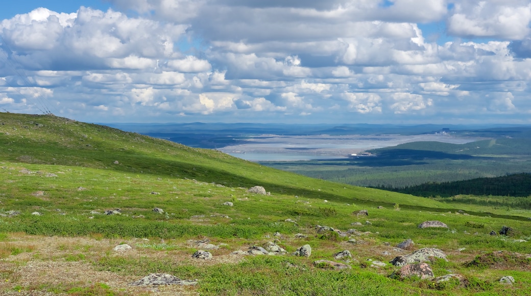 Berg Dundret das einen Landschaften und ruhige Szenerie