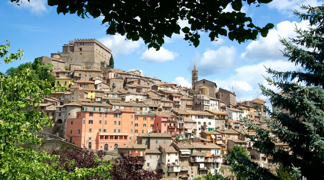 Soriano nel Cimino toont een stad