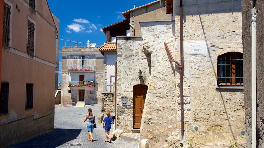 Tarquinia which includes heritage architecture