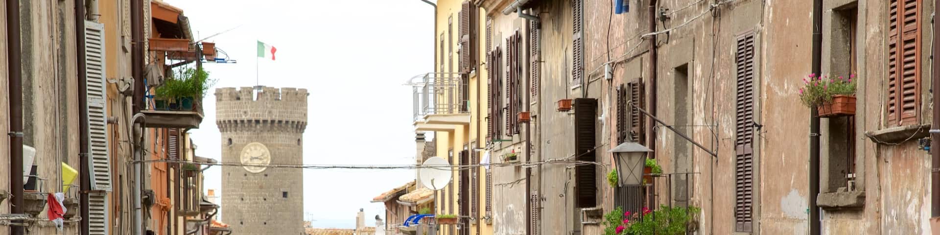 Bagnaia featuring heritage architecture