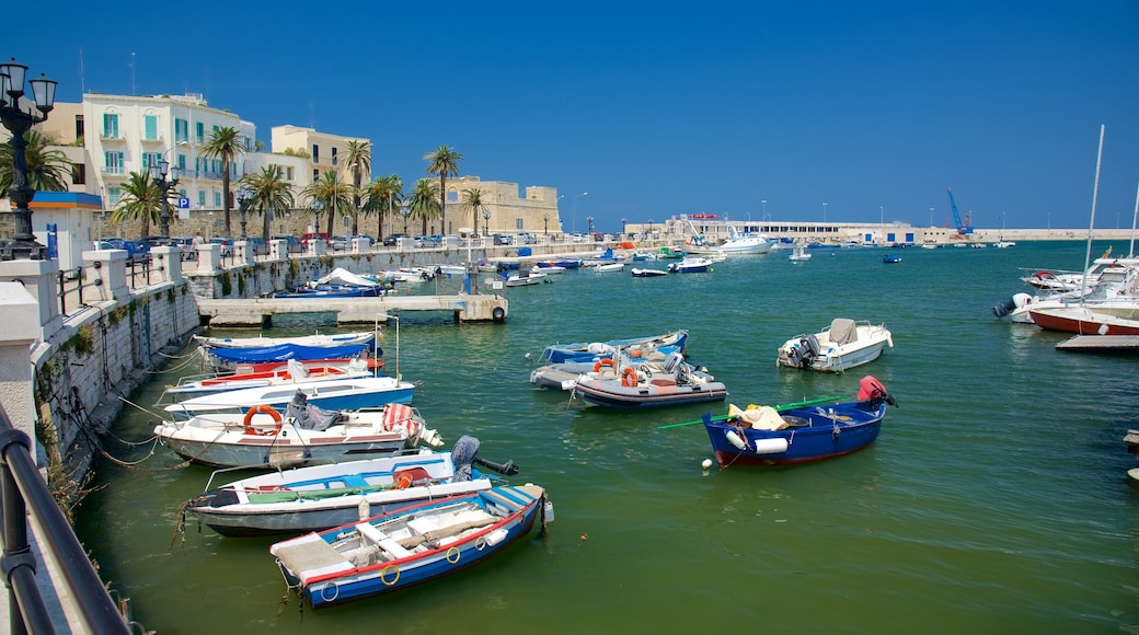 Bari Harbor showing a bay or harbour