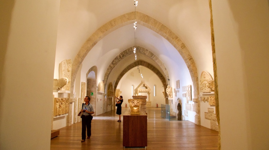 Norman Castle showing heritage elements and interior views