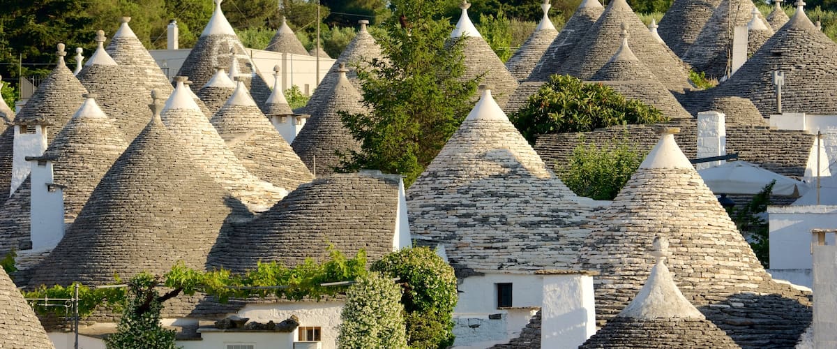 Alberobello which includes a city