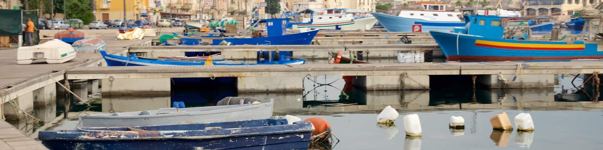 Taranto featuring a bay or harbor
