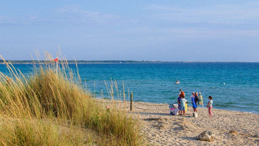 Spiaggia di Baia Verde caratteristiche di vista della costa e spiaggia