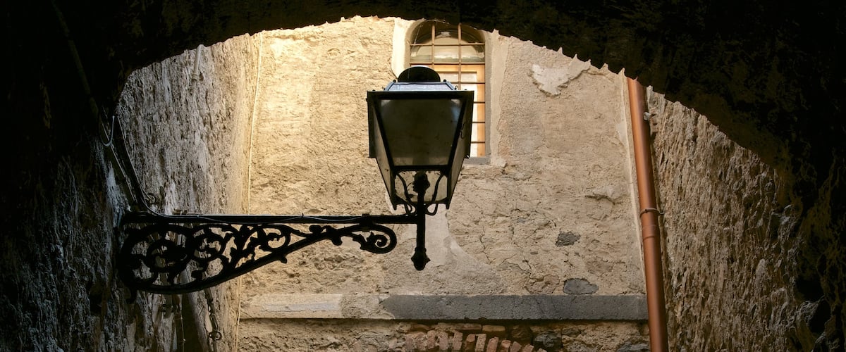 Bolsena mostrando architettura d\'epoca