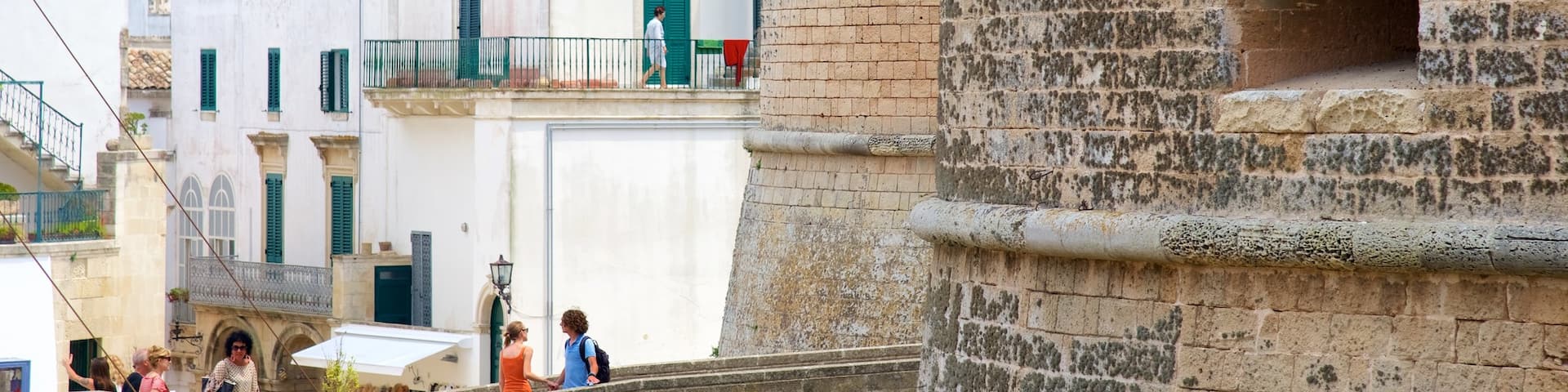 Otranto Castle showing heritage architecture and a castle