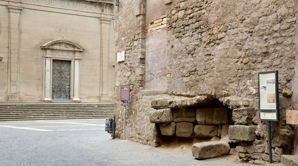 Viterbo Provinz das einen historische Architektur