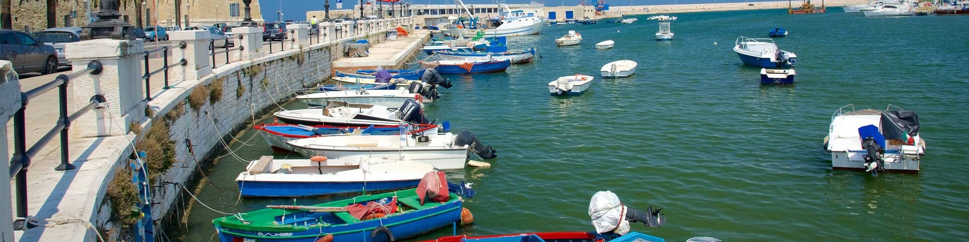 Bari Harbor showing a bay or harbour