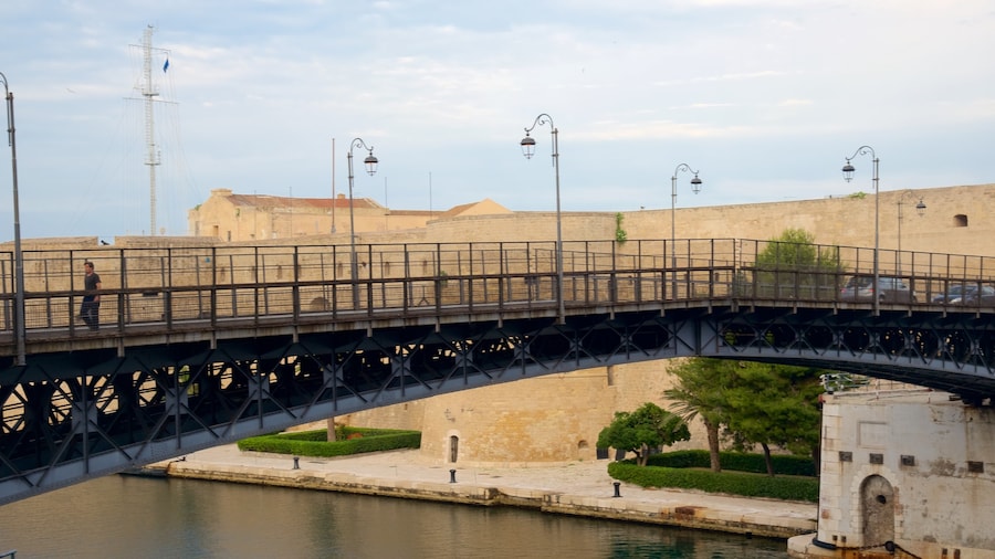 Ponte di Porta Napoli which includes a river or creek and a bridge