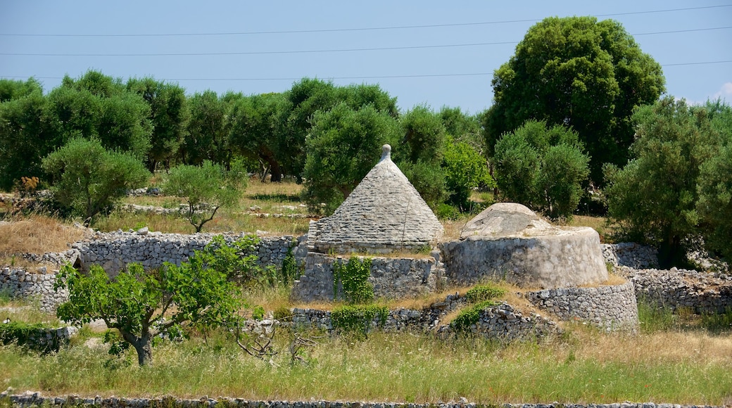 Puglia ซึ่งรวมถึง มรดกทางสถาปัตยกรรม และ ซากอาคาร