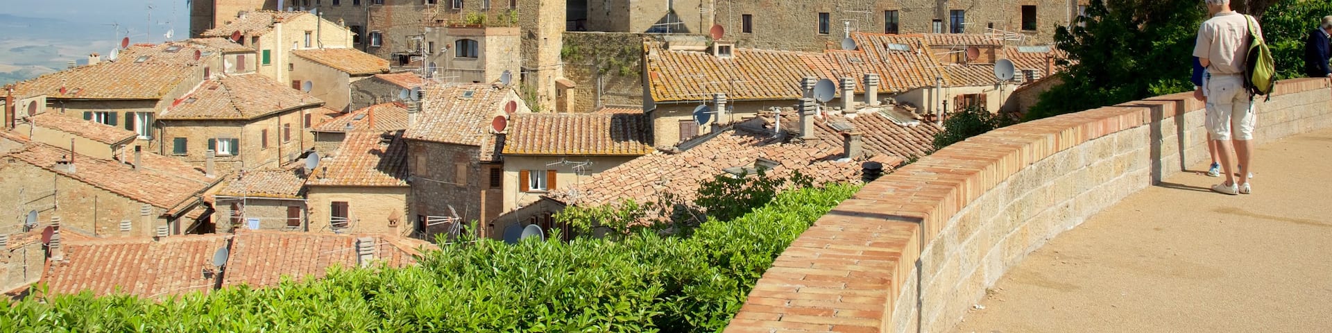 Volterra showing a city