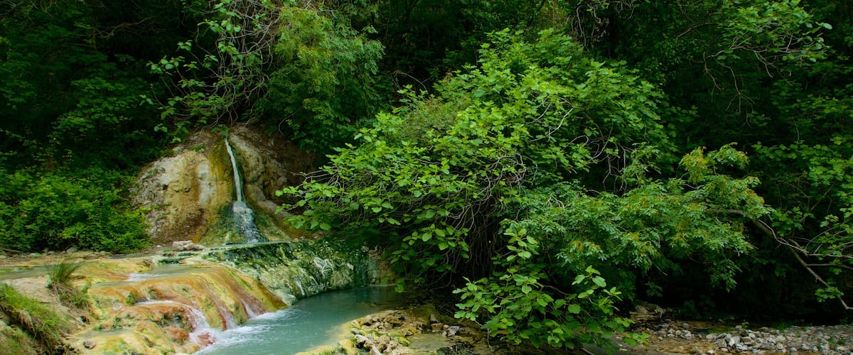 Bagni San Filippo ofreciendo un río o arroyo