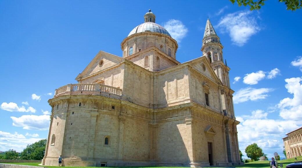 Montepulciano mettant en vedette patrimoine architectural