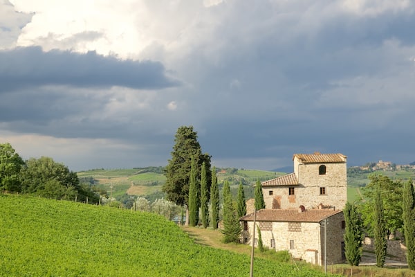 Castellina in Chianti mettant en vedette ferme