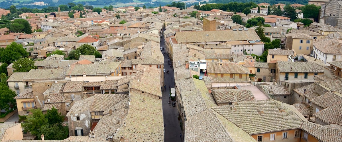 Moro Tower showing a city and heritage architecture