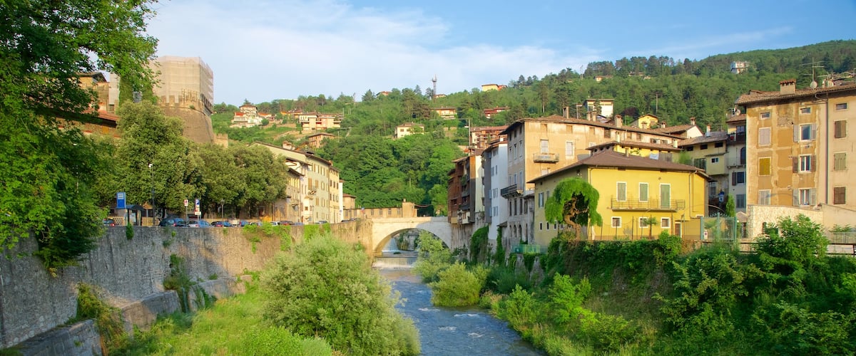 Rovereto featuring a river or creek and flowers