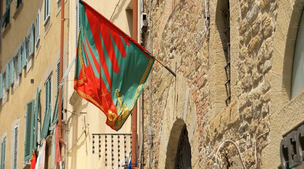 Arezzo montrant patrimoine architectural