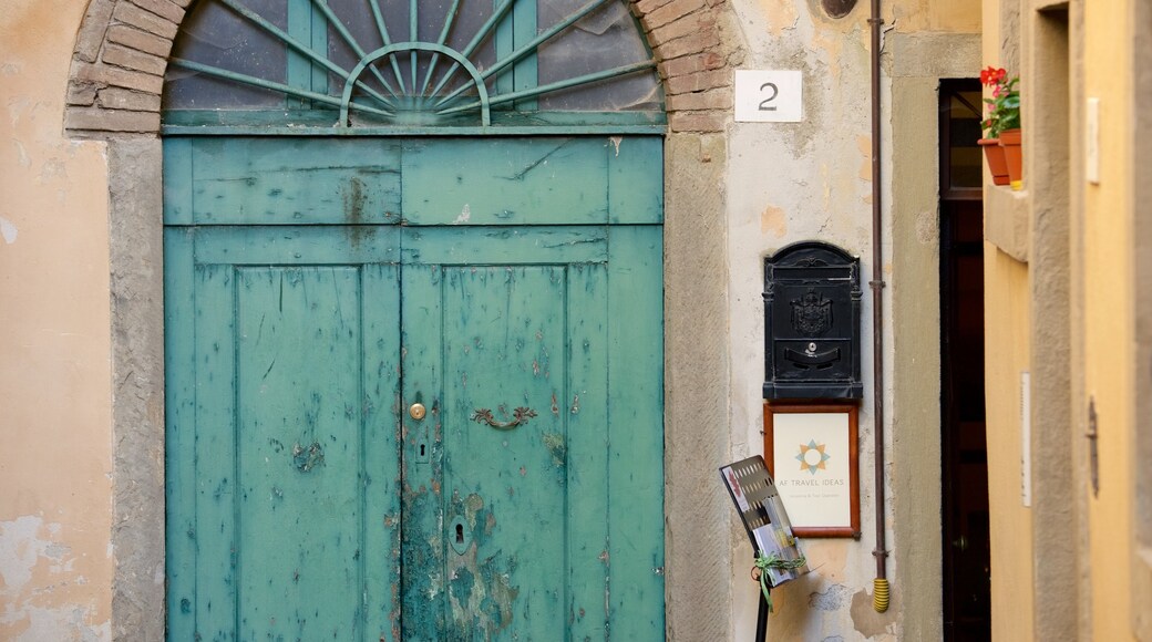 Cortona mit einem historische Architektur